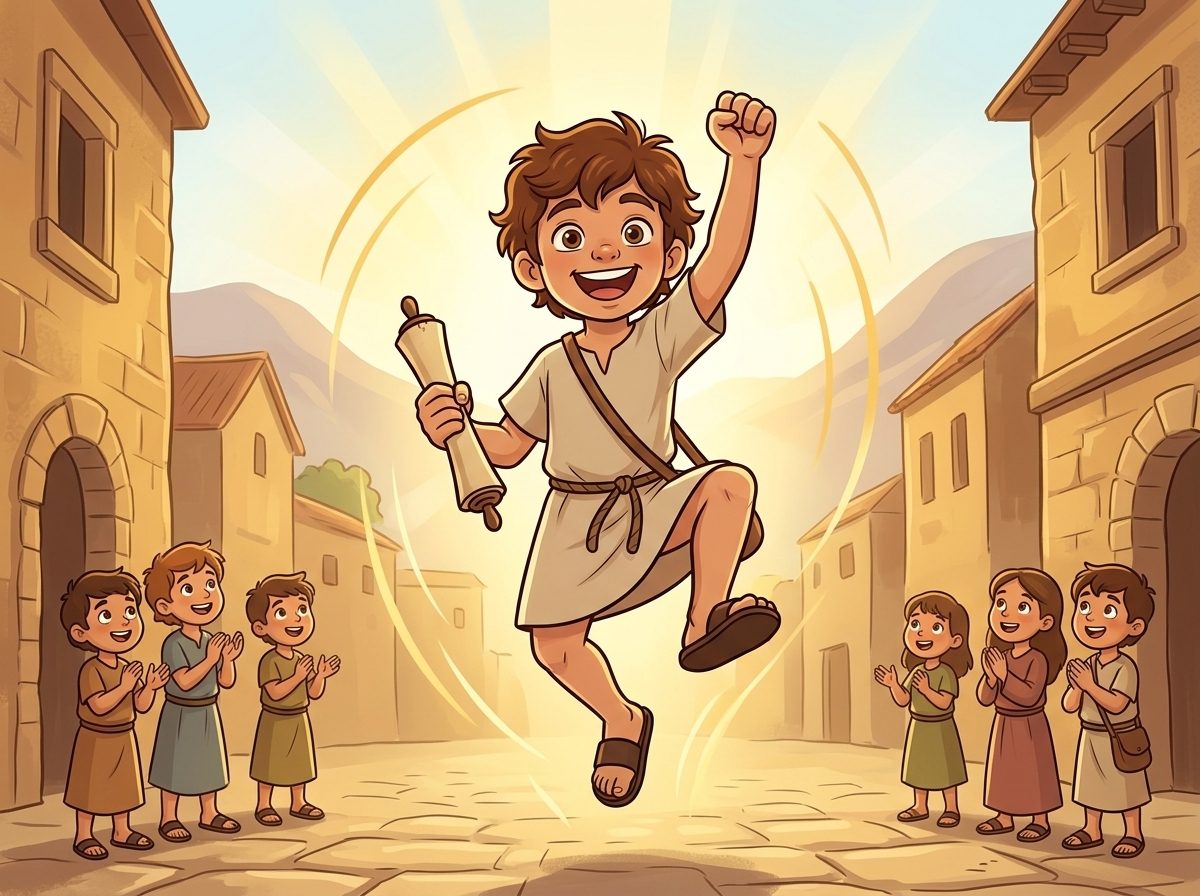 Panel 17, Leo understands the Blueprint came to life